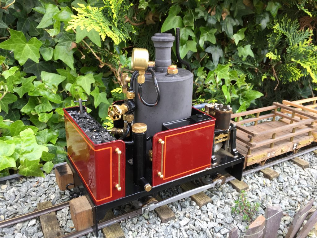 Bill Winters 45mm gauge garden rail "Coffee Pot" loco