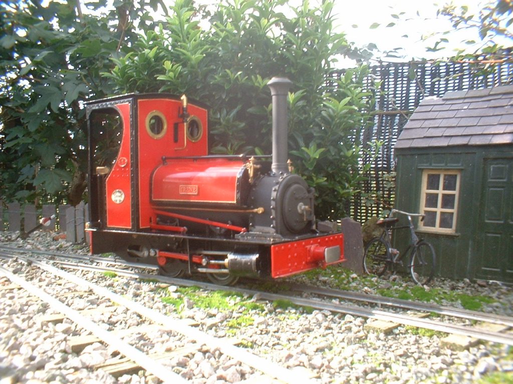Bill Winter's 45mm gauge garden rail quarry "Hunslet"