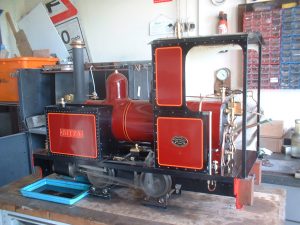 Bill Winter&#039;s &quot;Bagnall&quot; inverted saddle tank