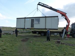 Phase 1 - Site_Hut Unloading