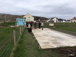 Phase 6 - Station Slab Laying