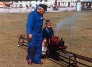 This photo speaks a thousand words. Typical of Harold, he had time for everybody.